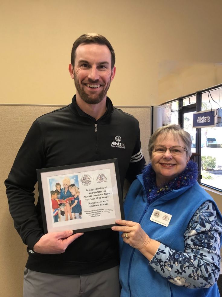 Andrew Beucher Supports Children Reading