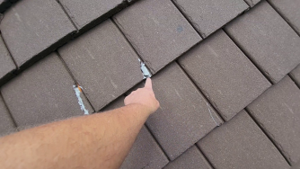Broken Roof Tiles From Amateur Pressure Washers