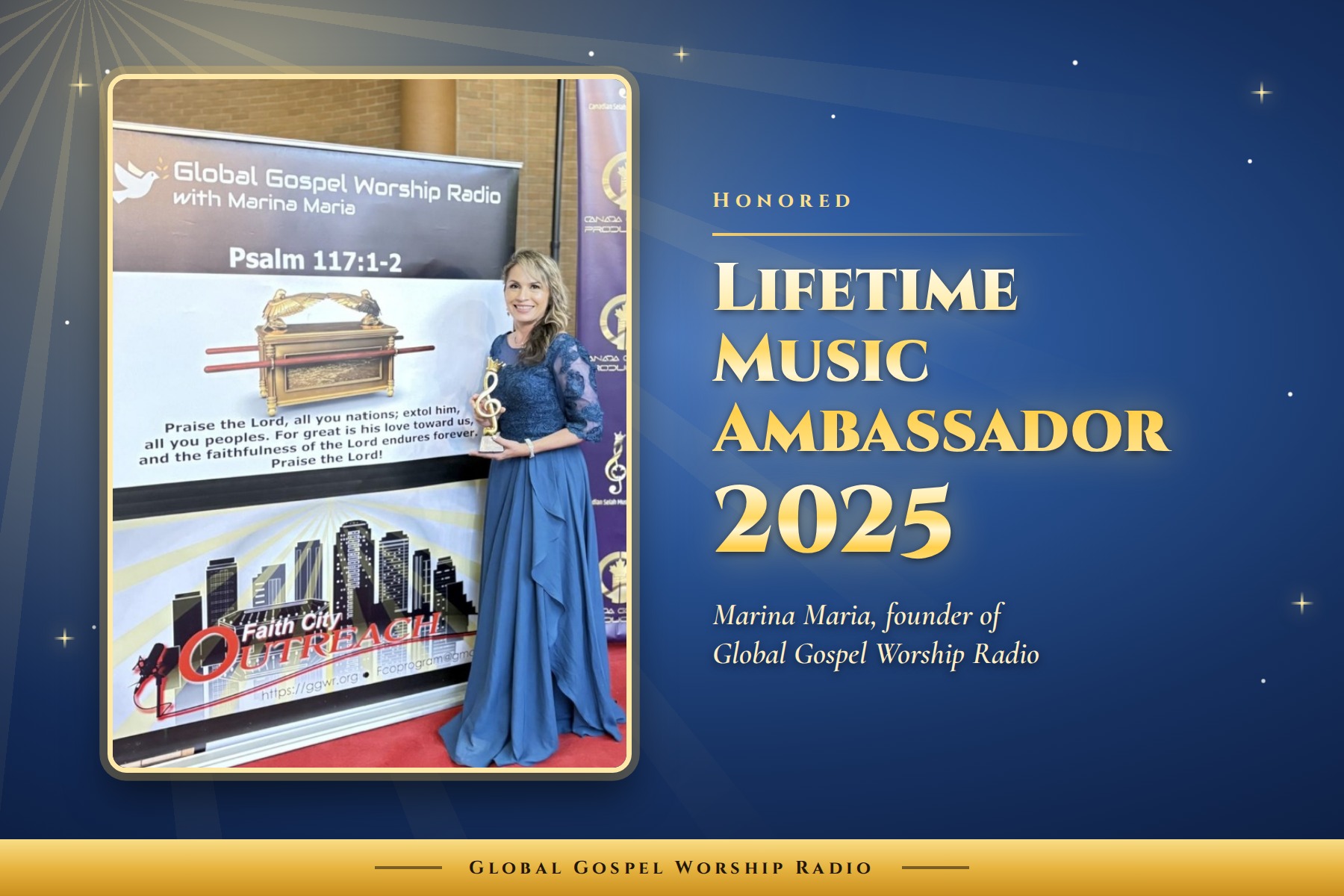 Canadian Music Awards - Lifetime Music Ambassador