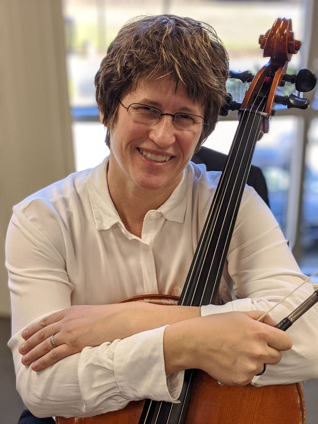 Cellist and Cellofest Director Brenda Neece