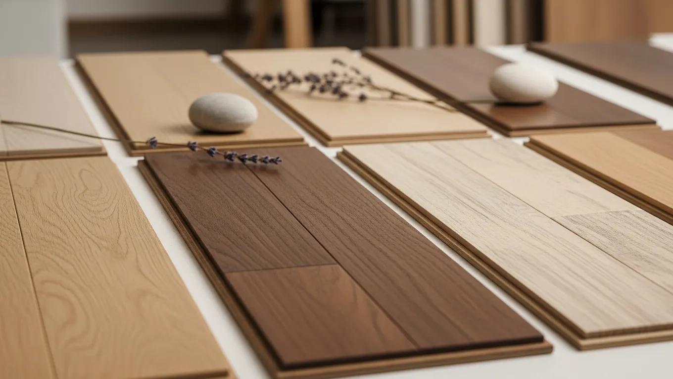 Hardwood Flooring Choice Samples