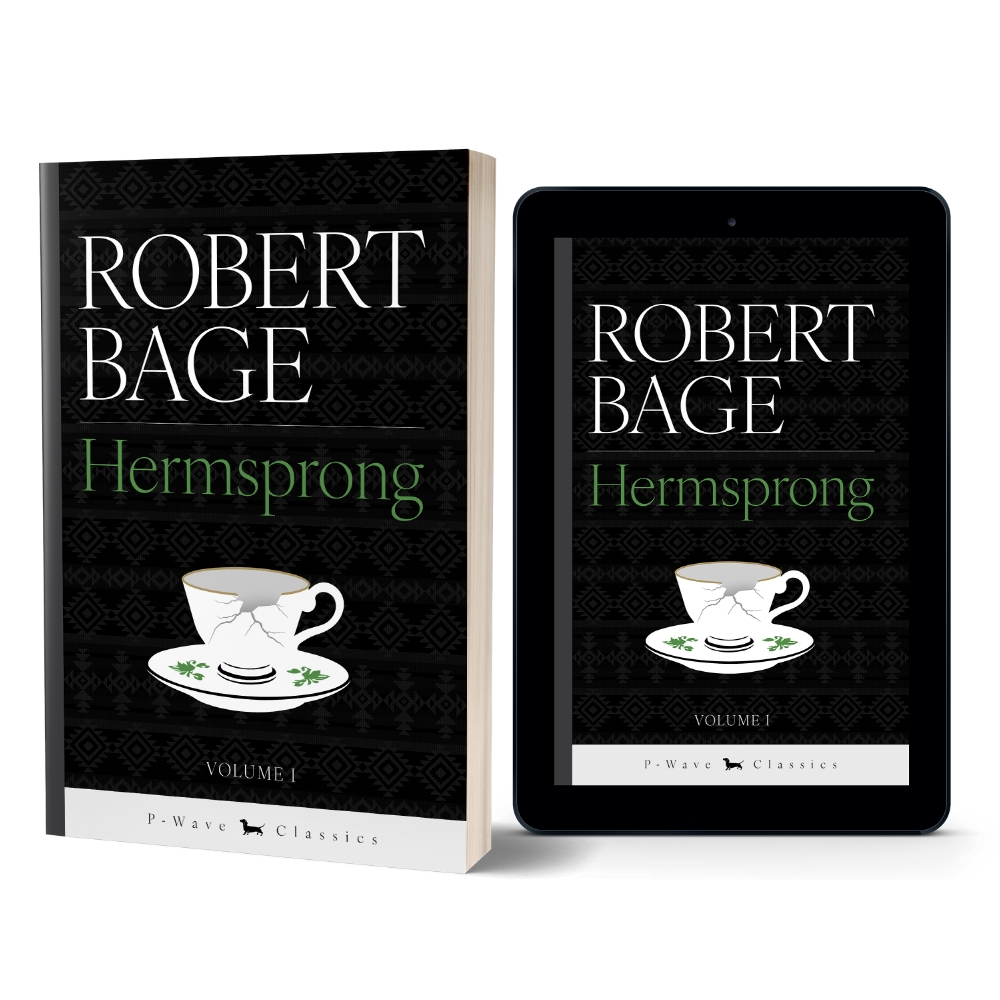 Hermsprong Volume I Paperback Ebook Mockup