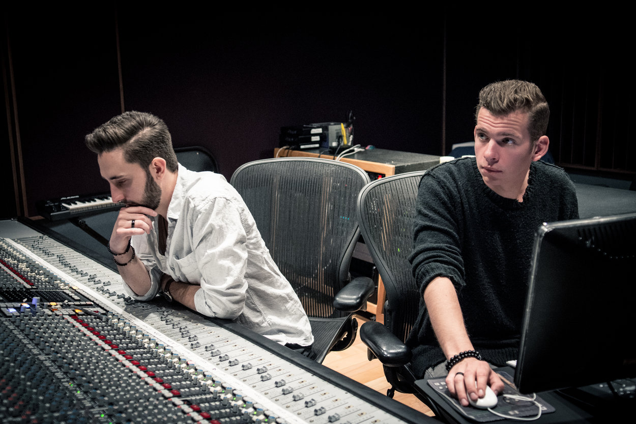 Rezul News Producers Jason Strong and Peder EtholmIdsoee Behind