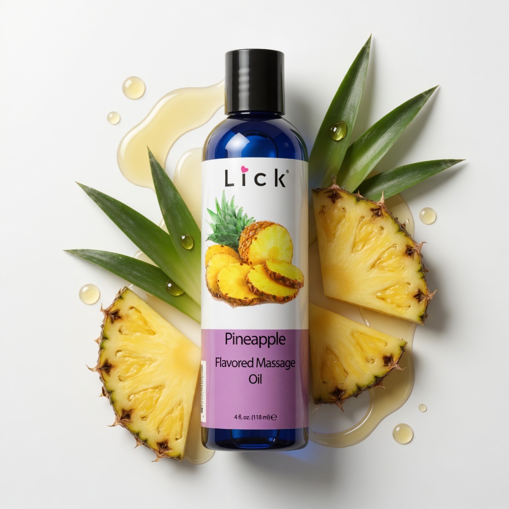 Lick Pineapple Flavored Massage Oil Hero Product I