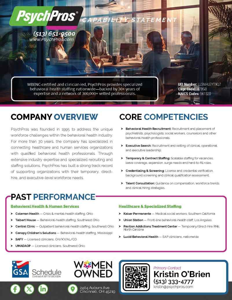 PsychPros | Capability Statement