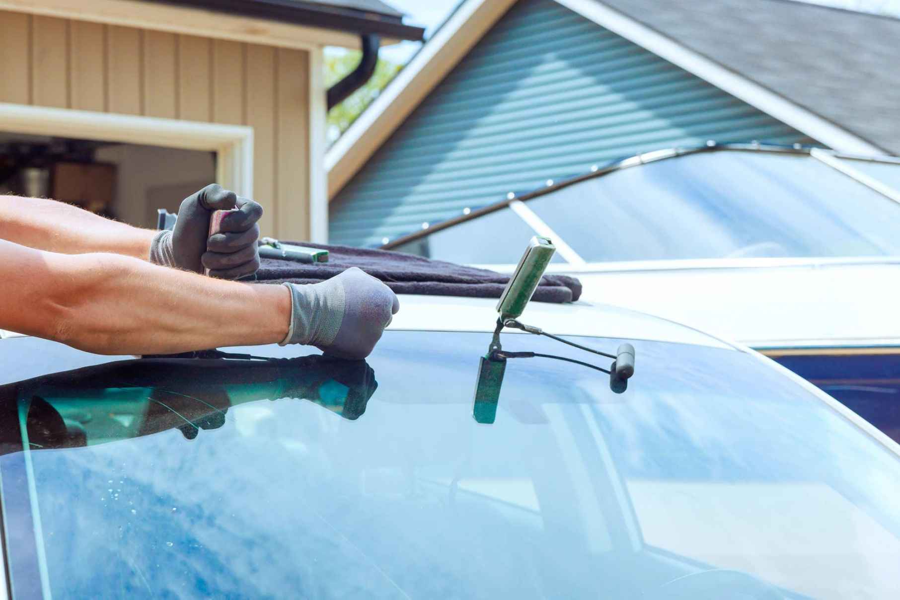 SDW car windshield replacement process