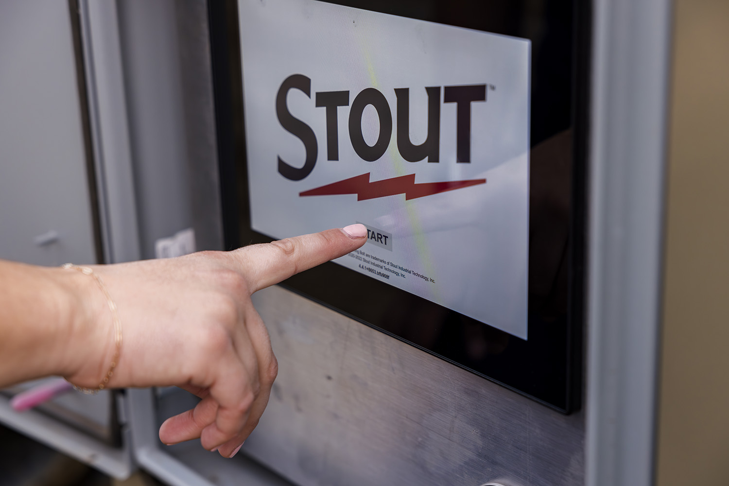 The Smart Cultivator's easy-to-use interface